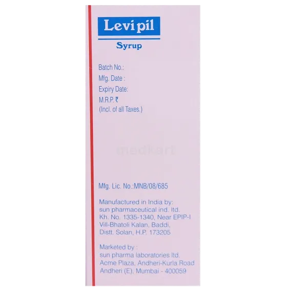 levipil syrup 100 ml